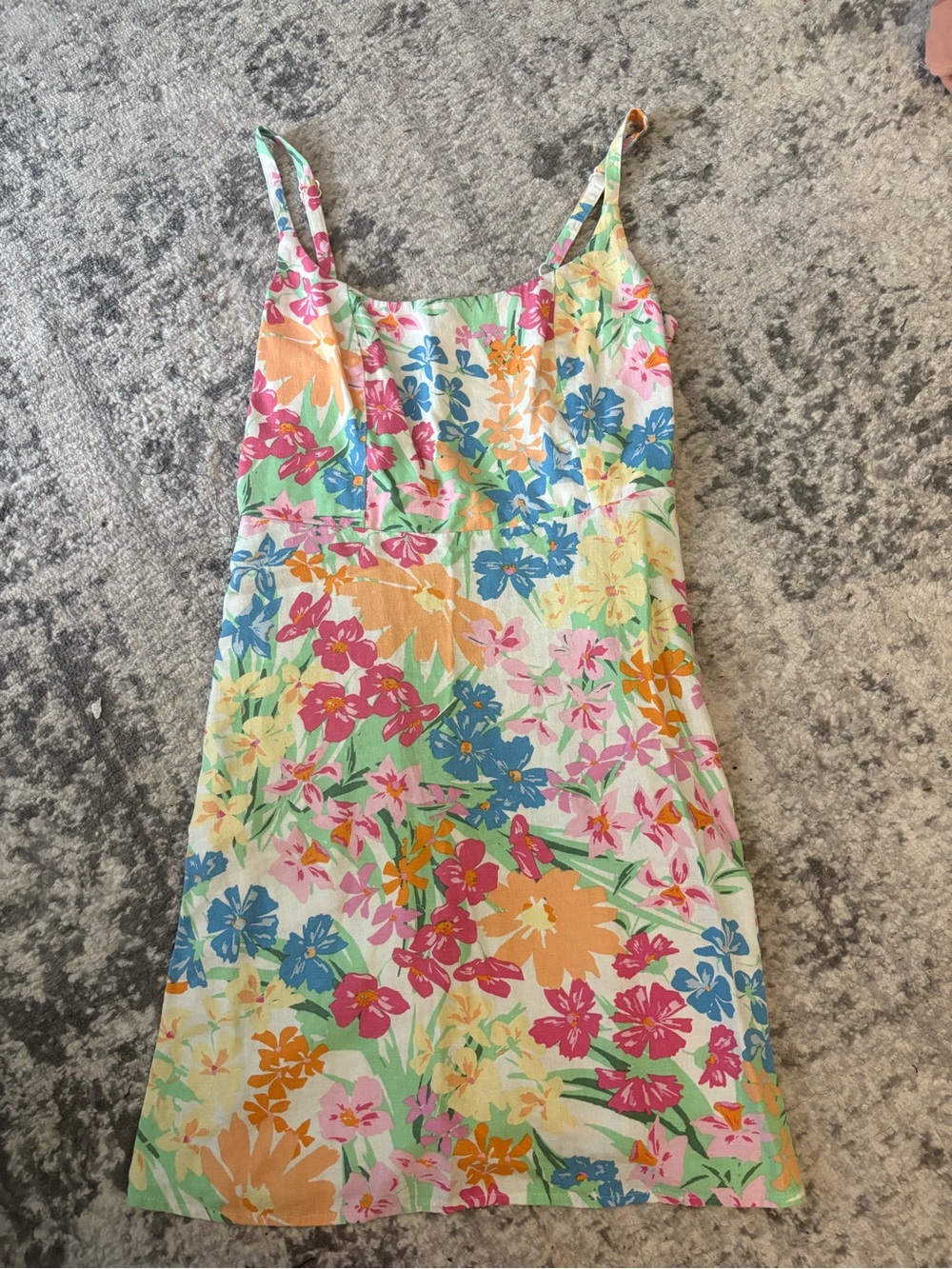 Old Navy Multicolor Floral Dress. Size S.